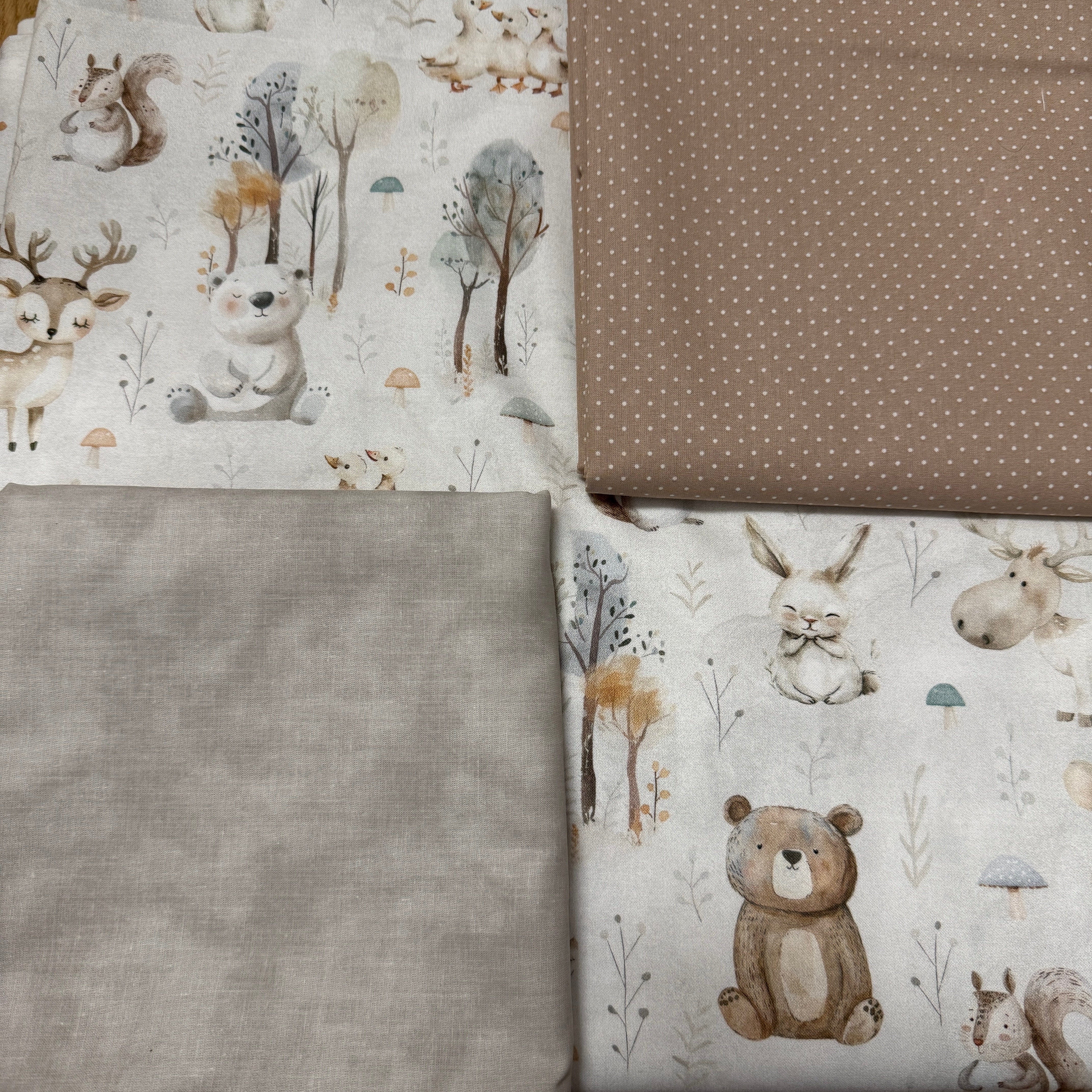 Krabbeldecke "Tiere im Wald" Modell 2